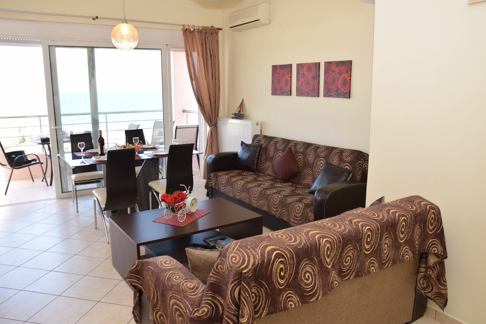 Roumpini Homes Stalos Bagian luar foto